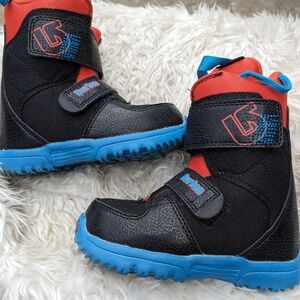 Boys Youth Burton Mini Grom Ski Snowboard Boots Size 12
